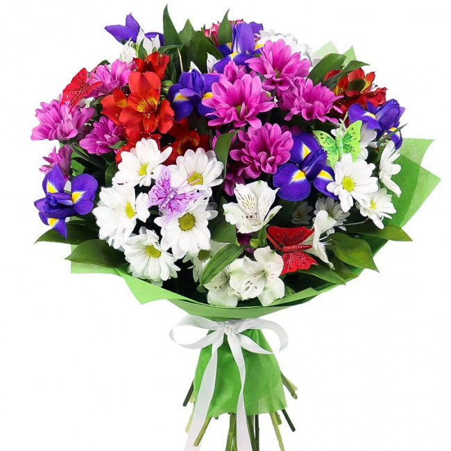 Букет цветов "Озарение"